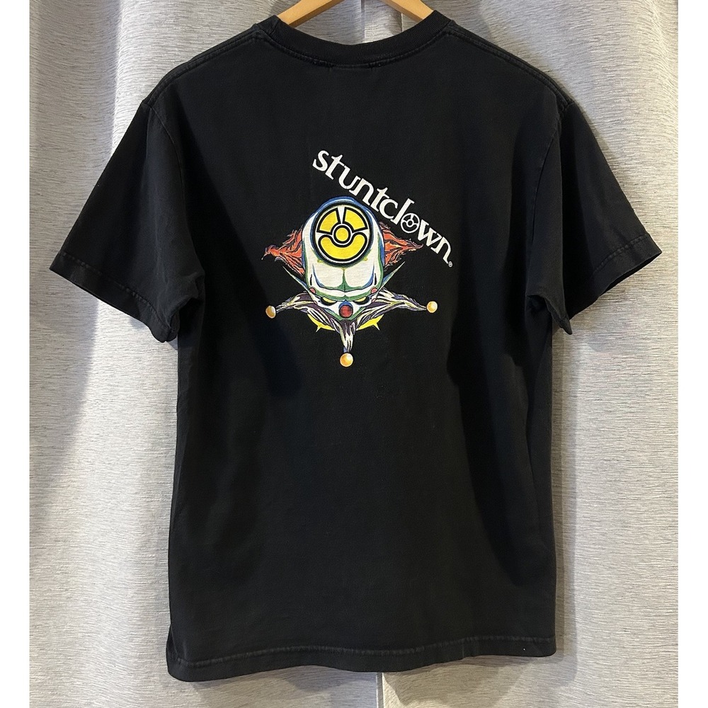 Vintage Stunt Clown Band Graphic T-shirt Size Medium